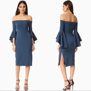 Milly Selena Dress in Peacock